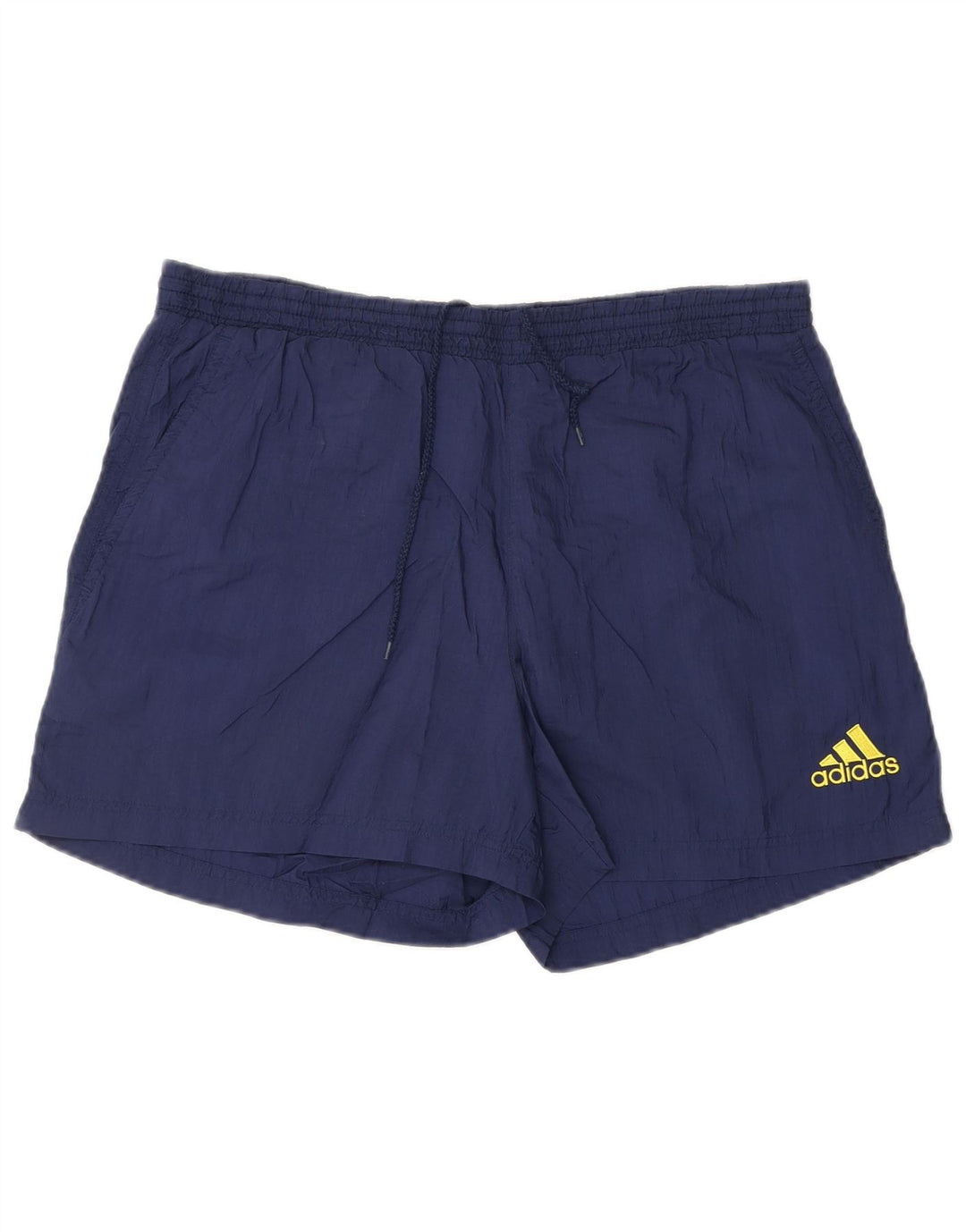 ADIDAS Mens Graphic Swimming Shorts Small Navy Blue Polyamide