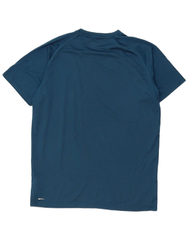Puma Mens T-Shirt Top Large Navy Blue