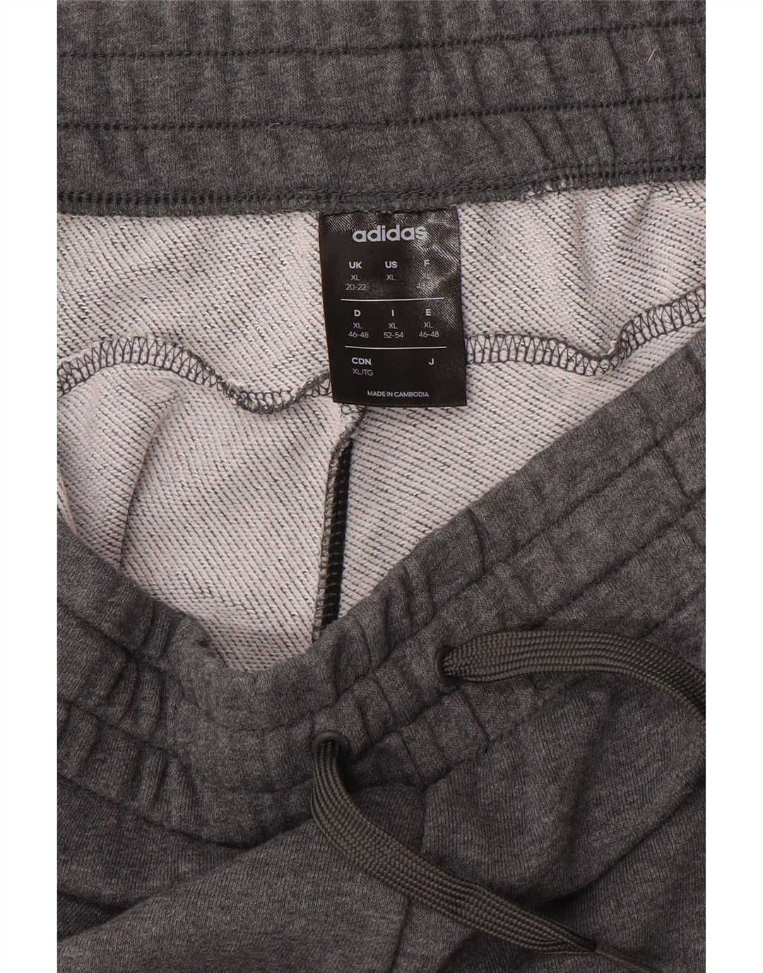 ADIDAS Womens Graphic Bermuda Sport Shorts UK 20/22 XL  Grey