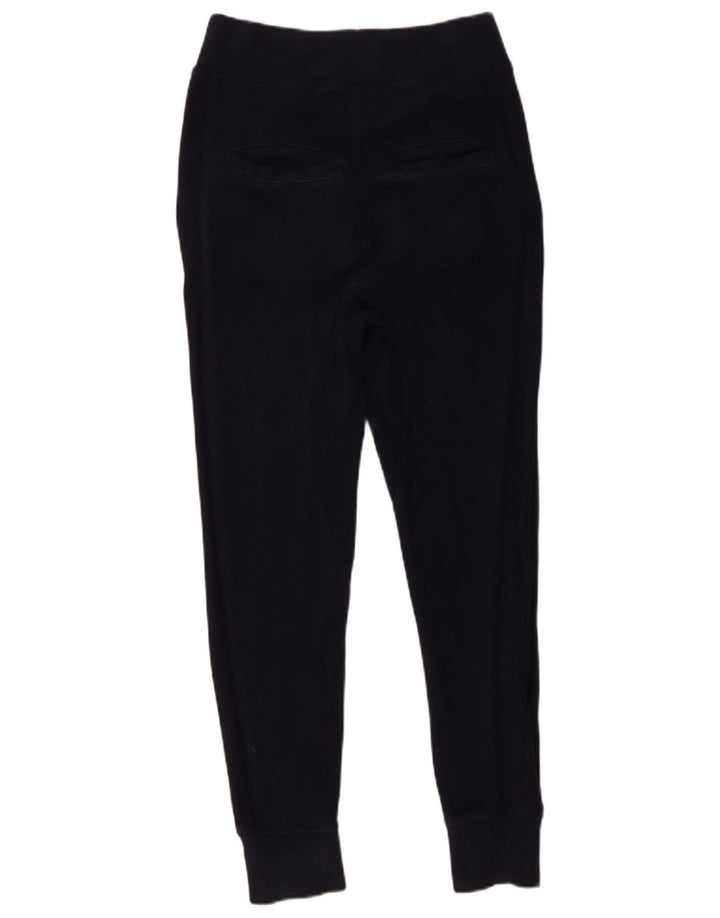 Zara Mens Tracksuit Trousers Joggers Small  Navy Blue Cotton