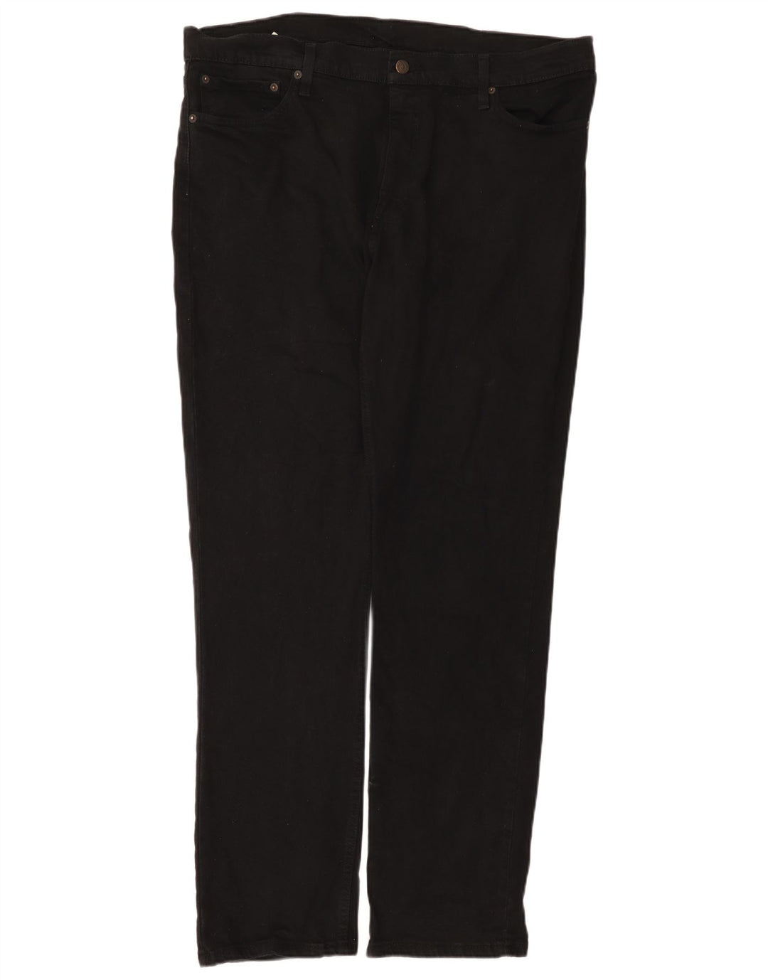 Levi's Mens 511 Slim Jeans W38 L32 Black Cotton