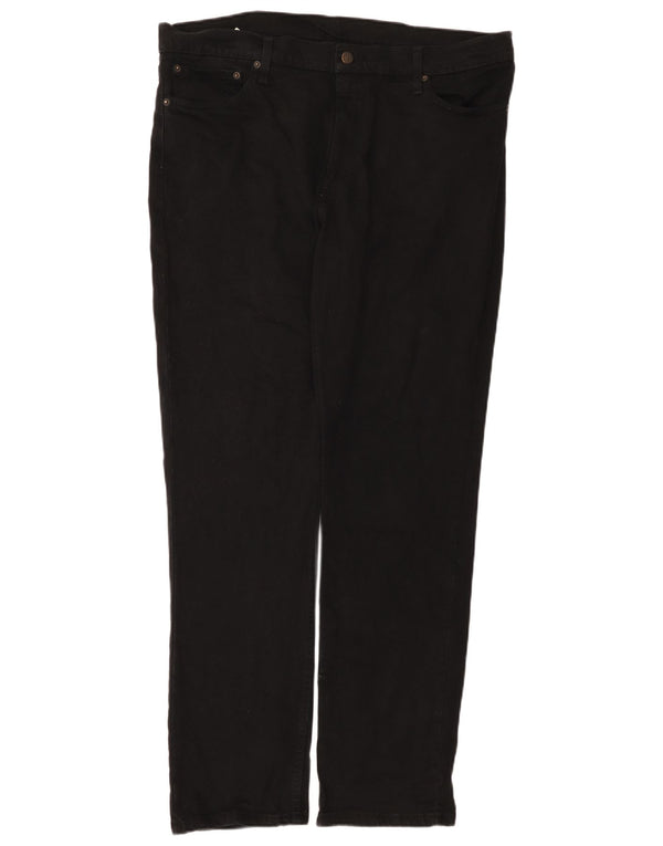 Levi's Mens 511 Slim Jeans W38 L32 Black Cotton