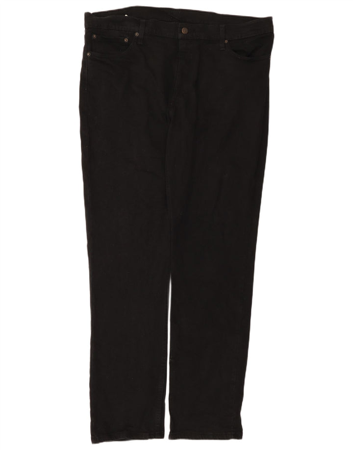 Levi's Mens 511 Slim Jeans W38 L32 Black Cotton