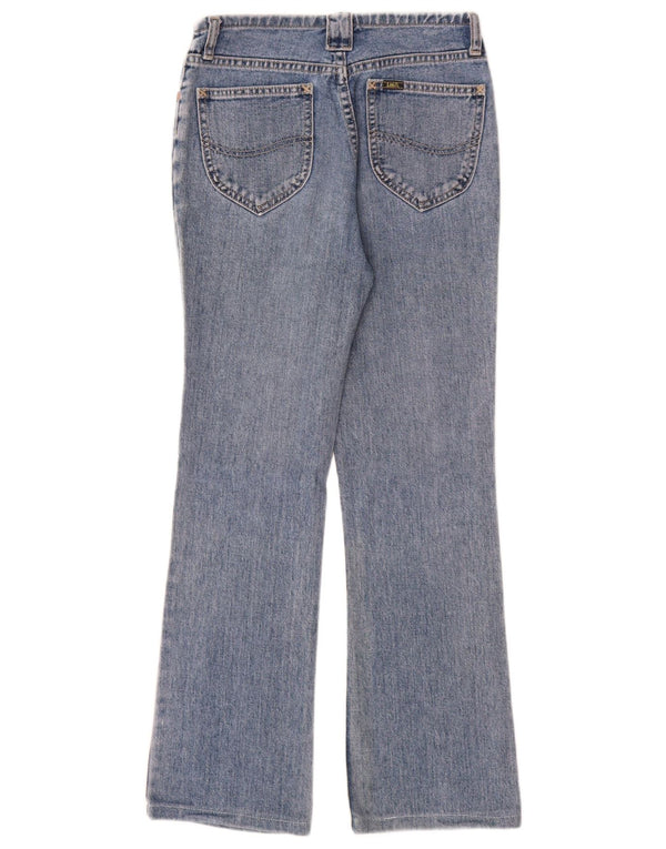 Lee Womens Bootcut Jeans W27 L28 Blue Cotton