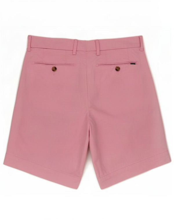Polo Ralph Lauren Mens Straight Fit Chino Shorts Small W28 Pink Cotton