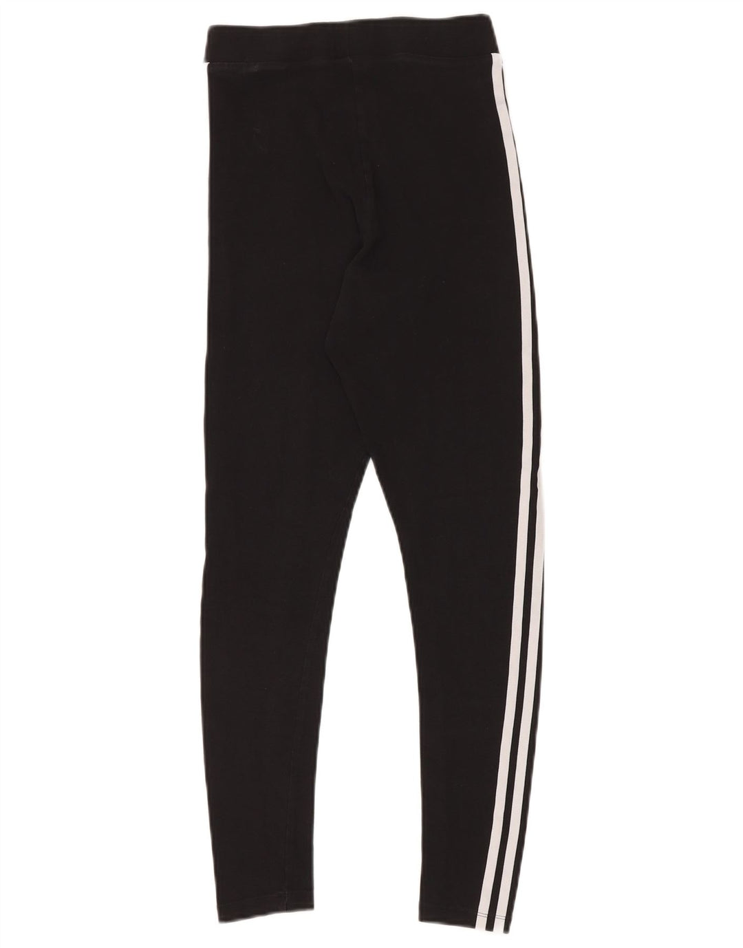ADIDAS Womens Leggings UK 8 Small Black Cotton