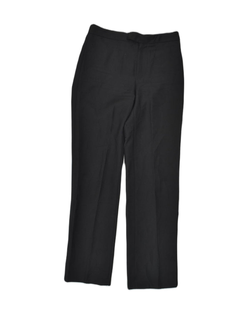 VINTAGE Womens Straight Casual Trousers W28 L32  Black | Vintage Vintage | Thrift | Second-Hand Vintage | Used Clothing | Messina Hembry 