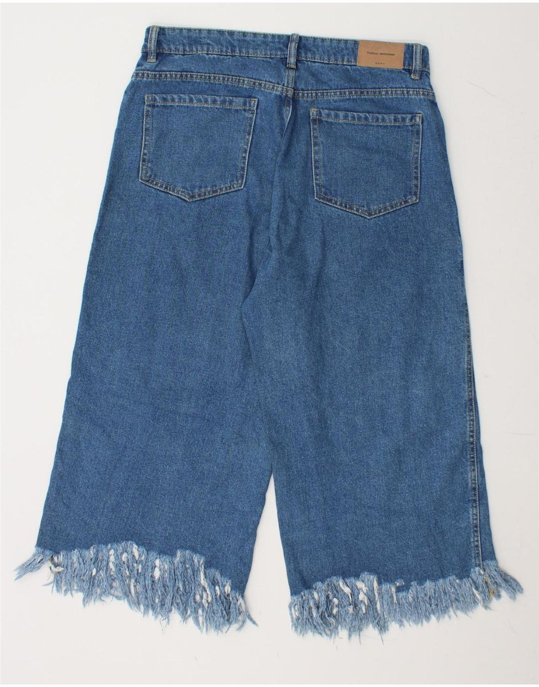 ZARA Womens Capri Jeans EU 38 Small W28 L22 Blue Vintage Zara and Second-Hand Zara from Messina Hembry 