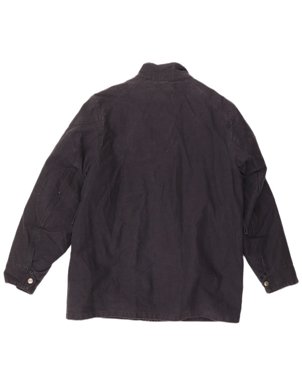 Rifle Mens Heritage Utility Jacket UK 36 Small Navy Blue