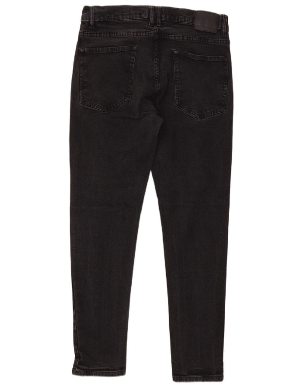 ZARA Mens Skinny Jeans EU 44 Large W34 L30 Black