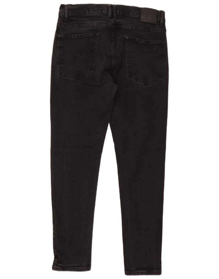 ZARA Mens Skinny Jeans EU 44 Large W34 L30 Black