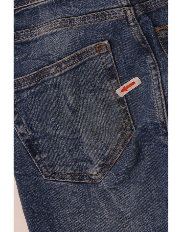 Zara Womens Flared Jeans EU 36 XS W26 L34 Blue