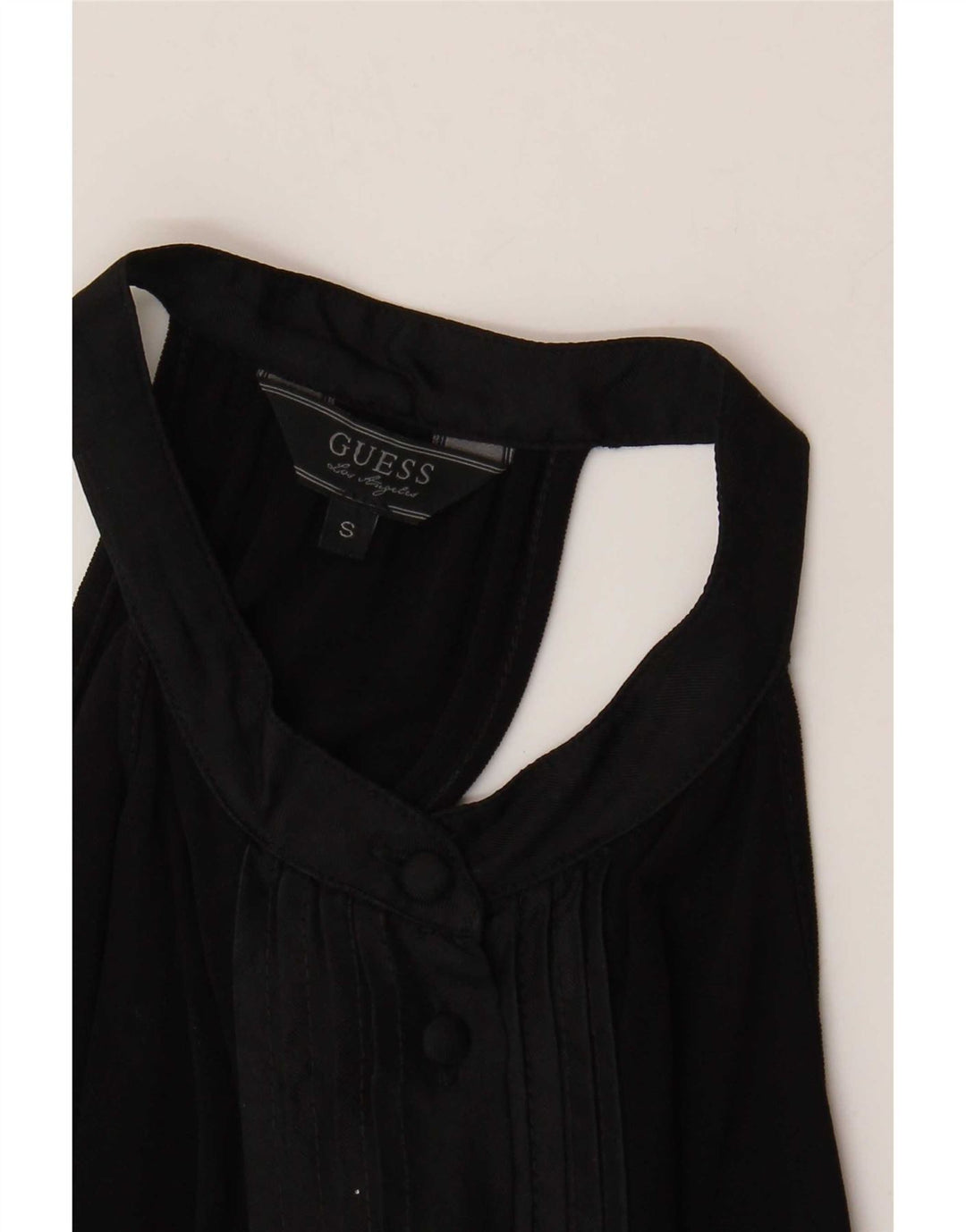 Guess Womens Halter Dress UK 8 Small Black