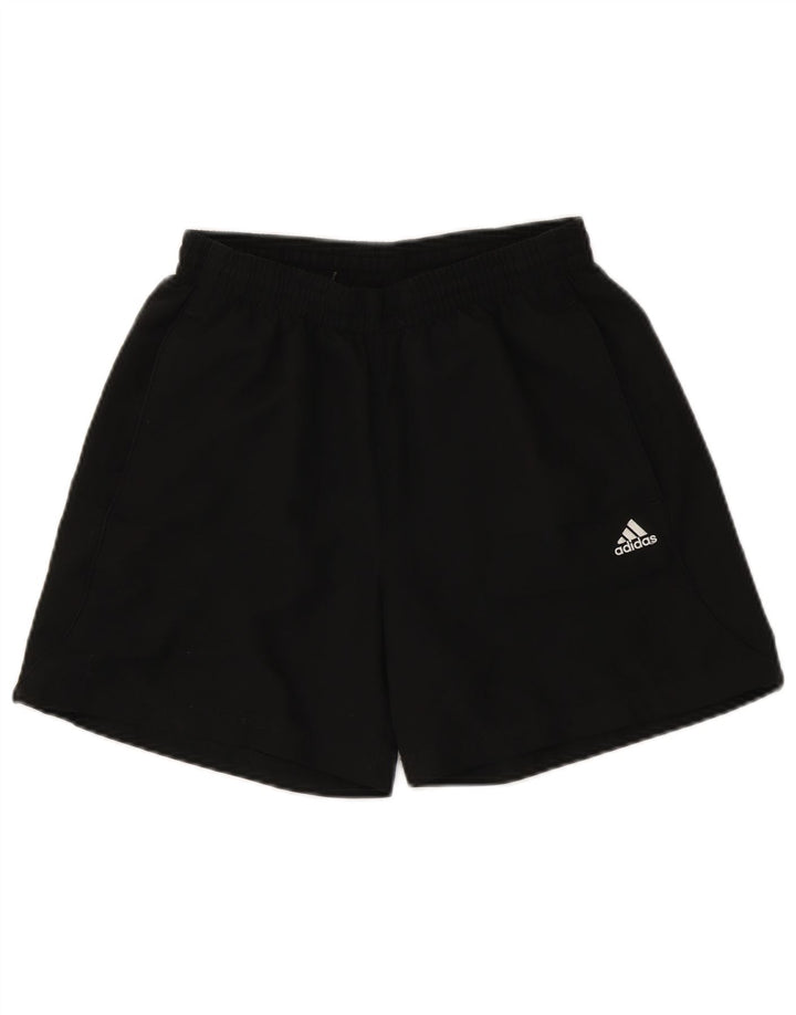 Adidas Boys Sport Shorts 15-16 Years Black Polyester
