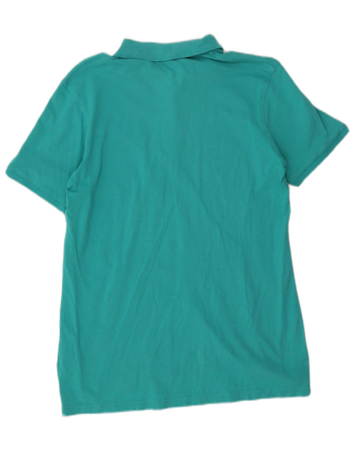 U.S. Polo Assn. Mens Polo Shirt Medium Blue Cotton