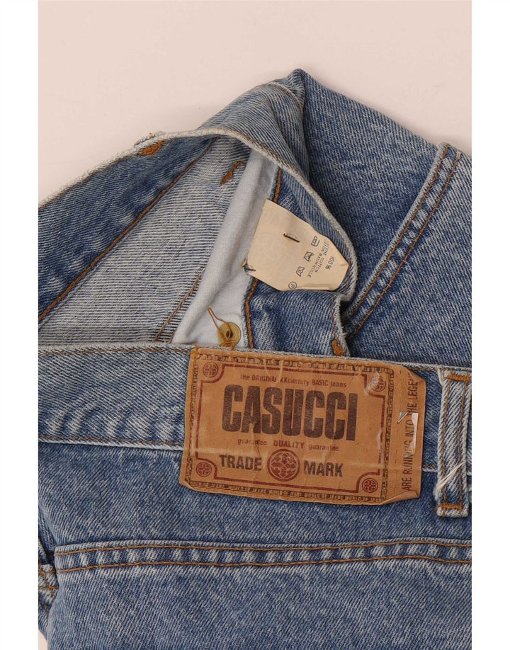 Casucci Mens Tapered Jeans W32 L33 Blue Cotton