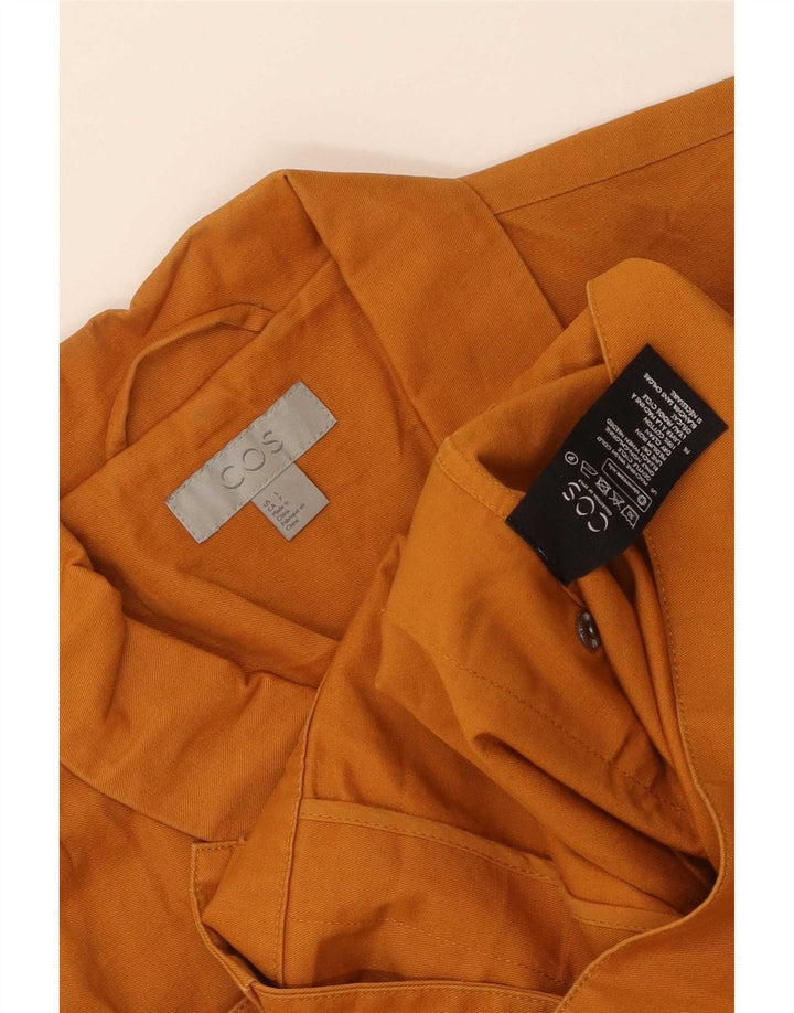 Cos Mens Utility Jacket UK 36 Small Orange Cotton