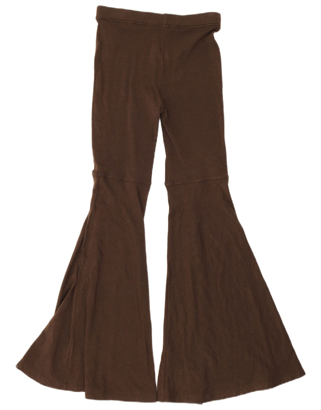 Roccobarocco Womens Flare Leggings UK 8 Small  Brown