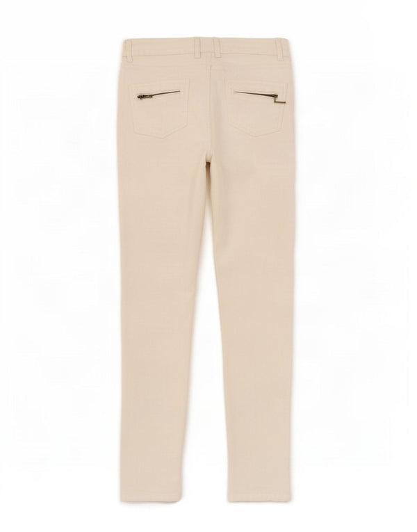 Zara Womens Skinny Jeans EU 40 Medium W30 L30 White Cotton
