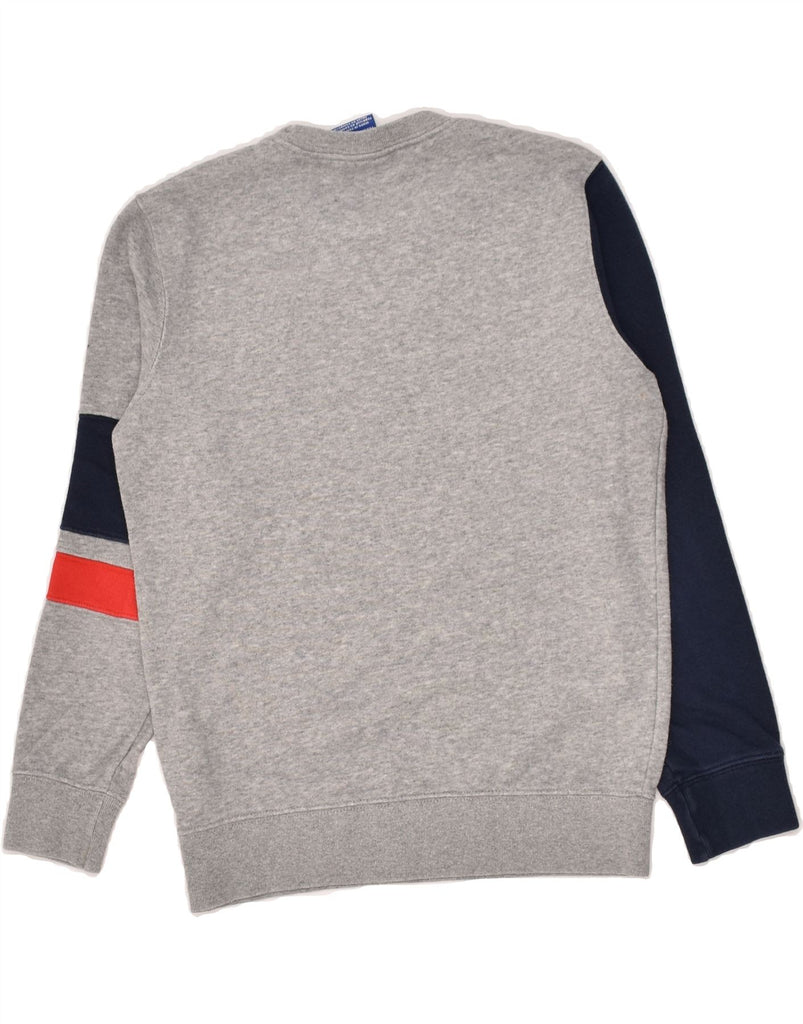 CHAMPION Boys Graphic Sweatshirt Jumper 9-10 Years Medium  Grey | Vintage Champion | Thrift | Second-Hand Champion | Used Clothing | Messina Hembry 