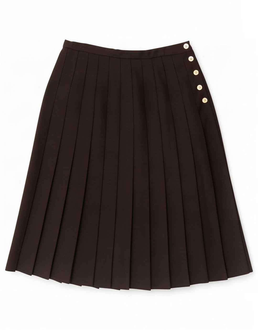 Windsmoor Womens Pleated Skirt W30 Medium Black