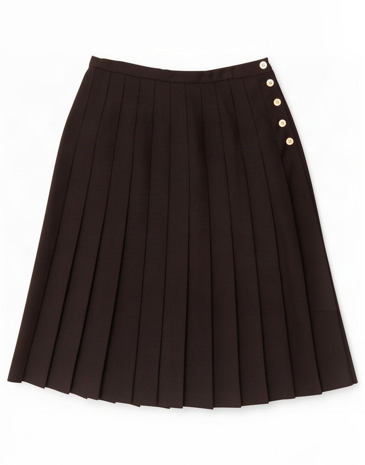 Windsmoor Womens Pleated Skirt W30 Medium Black