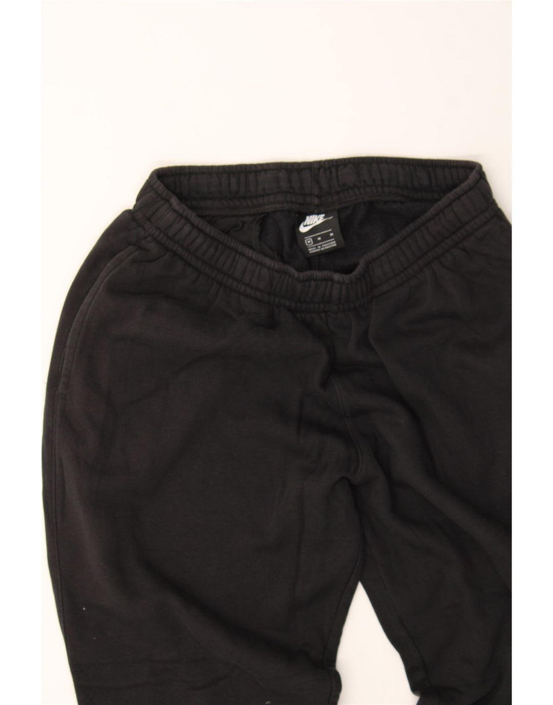 NIKE Mens Graphic Tracksuit Trousers Joggers Medium  Black Vintage Nike and Second-Hand Nike from Messina Hembry 