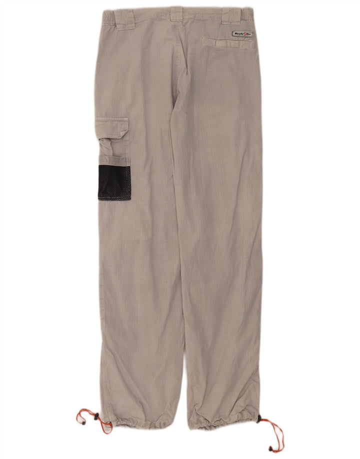 Murphy & Nye Mens Joggers Cargo Trousers W33 L32 Grey Cotton