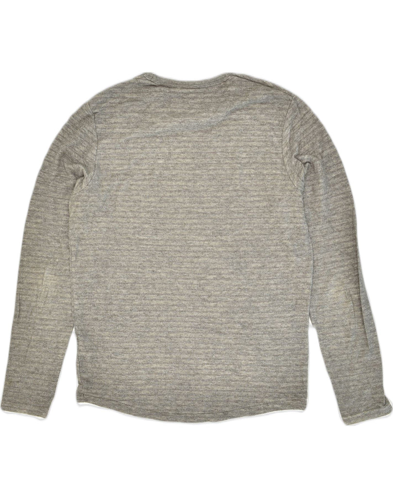 JACK & JONES Mens Crew Neck Jumper Sweater Medium Grey Cotton | Vintage Jack & Jones | Thrift | Second-Hand Jack & Jones | Used Clothing | Messina Hembry 