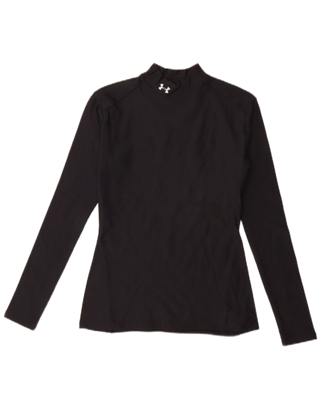 UNDER ARMOUR Girls Top Long Sleeve 13-14 Years Black