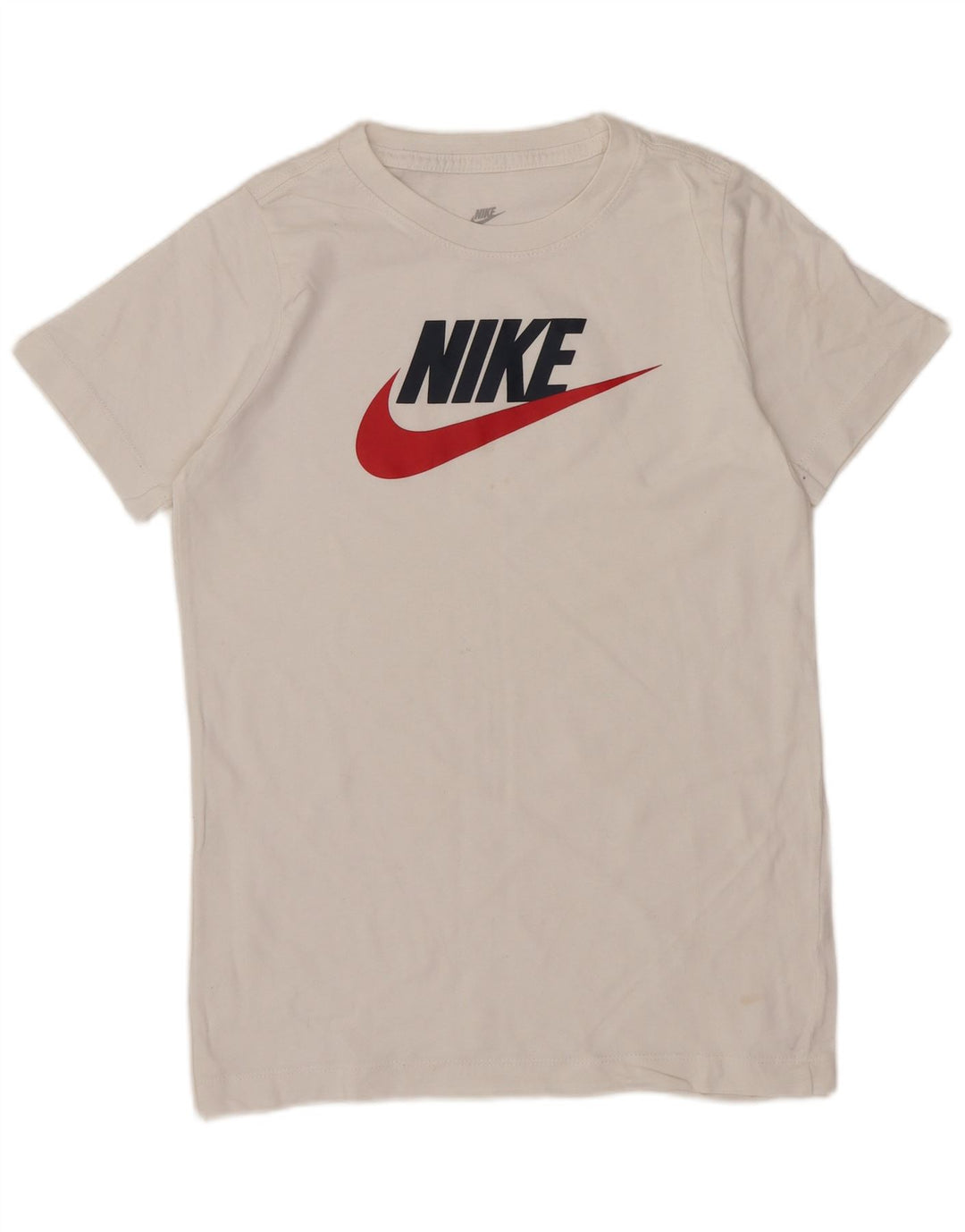 Nike Boys Graphic T-Shirt Top 10-11 Years Medium White