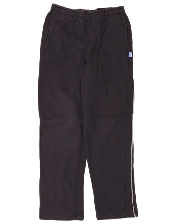 Lotto Womens Tracksuit Trousers UK 12 Medium Navy Blue Cotton