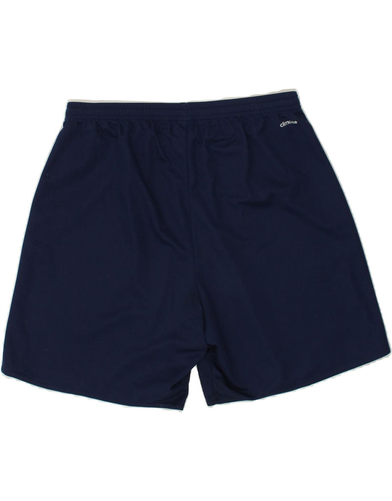 ADIDAS Mens Climalite Sport Shorts Large Navy Blue Polyester Vintage Adidas and Second-Hand Adidas from Messina Hembry 