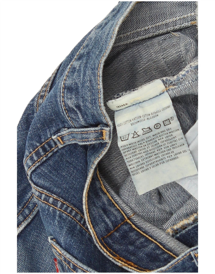 Levi's Mens Capri Jeans Size 34 W34 L17 Blue Cotton