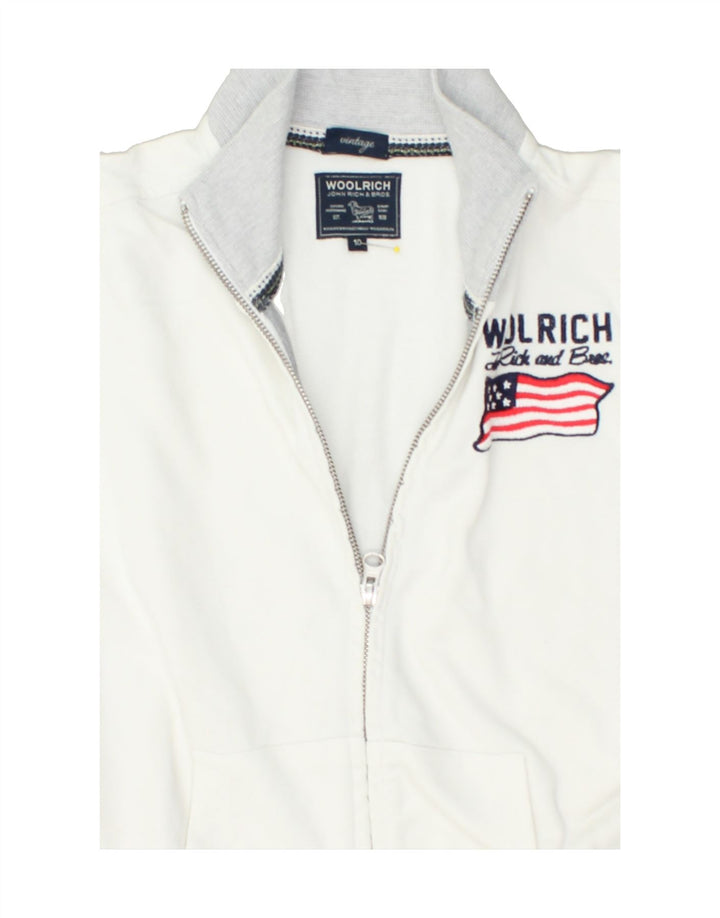 WOOLRICH Boys Vintage Tracksuit Top Jacket 9-10 Years Grey | Vintage Woolrich | Thrift | Second-Hand Woolrich | Used Clothing | Messina Hembry 