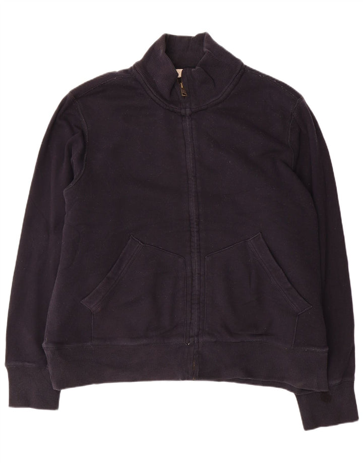 Eddie Bauer Mens Tracksuit Top Jacket 2XL Navy Blue Cotton