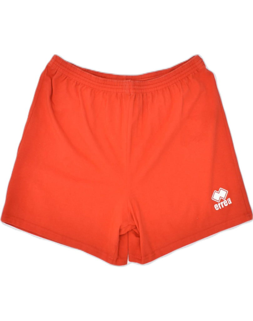 ERREA Mens Sport Shorts Large Red Cotton | Vintage | Thrift | Second-Hand | Used Clothing | Messina Hembry 