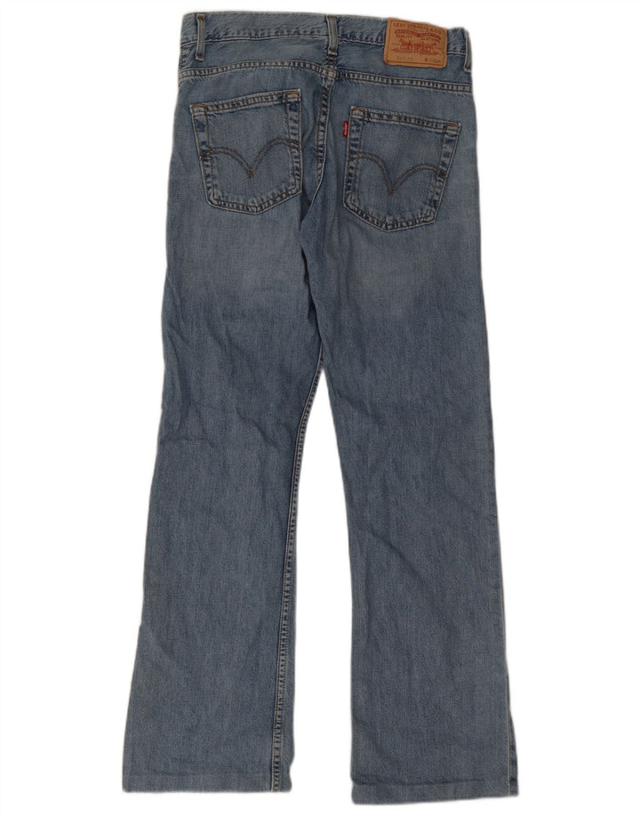 Levi's Mens Bootcut Jeans W29 L30 Blue Cotton