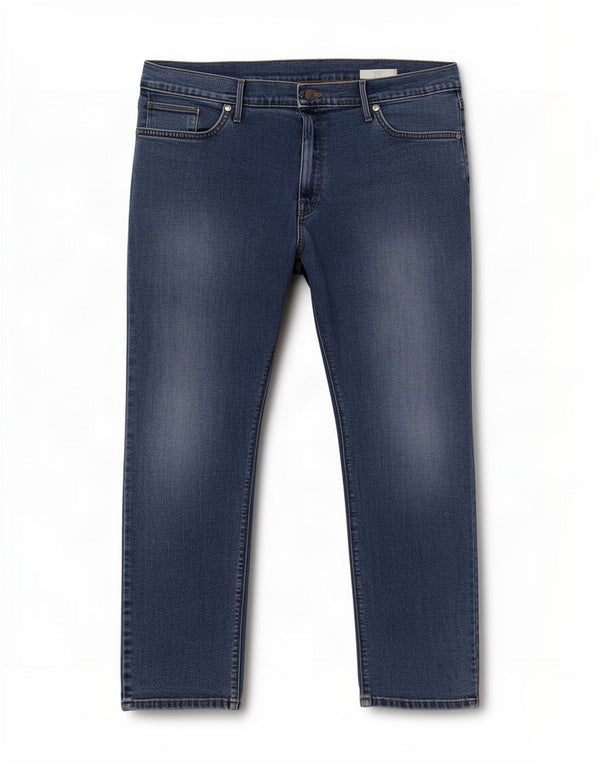 Marks & Spencer Mens Slim Jeans W38 L29 Blue Cotton