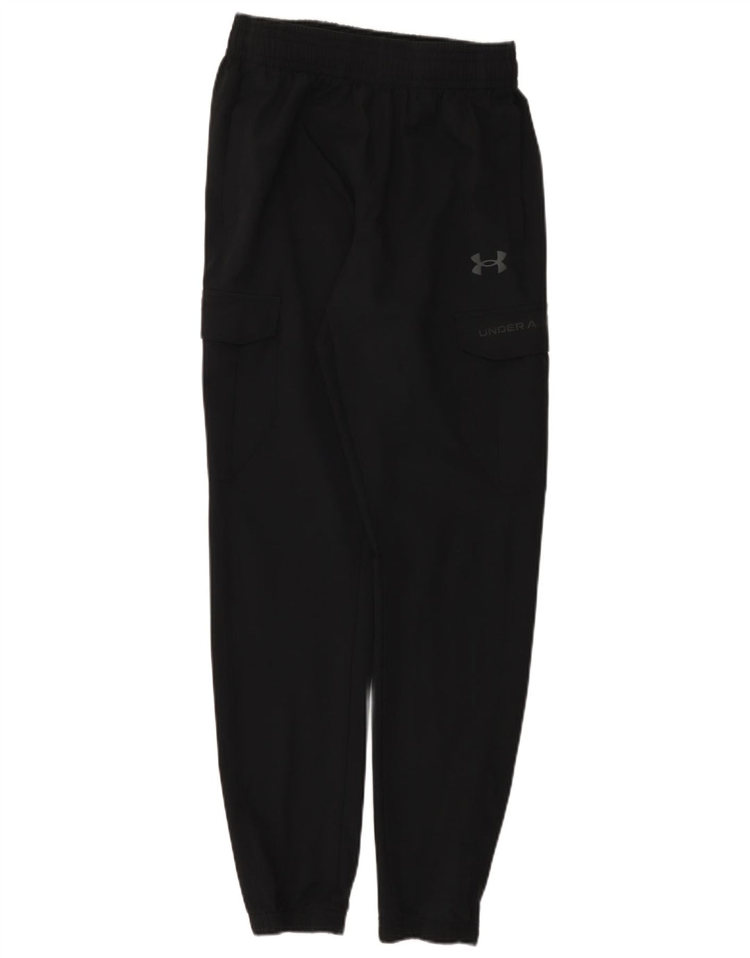 Under Armour Womens Cargo Tracksuit Trousers Joggers UK 12 Medium Black
