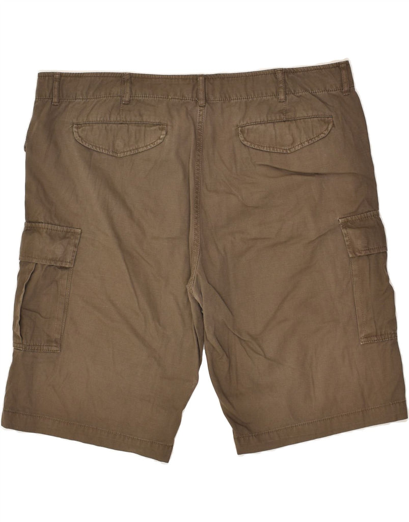 VINTAGE Mens Cargo Shorts IT 56 3XL W40 Brown Cotton | Vintage Vintage | Thrift | Second-Hand Vintage | Used Clothing | Messina Hembry 