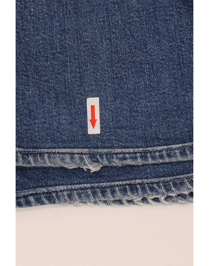 Rifle Womens Bootcut Jeans W28 L34 Blue Cotton