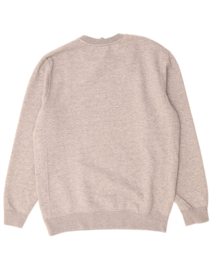 Nike Mens Graphic Sweatshirt Jumper Medium Grey Cotton