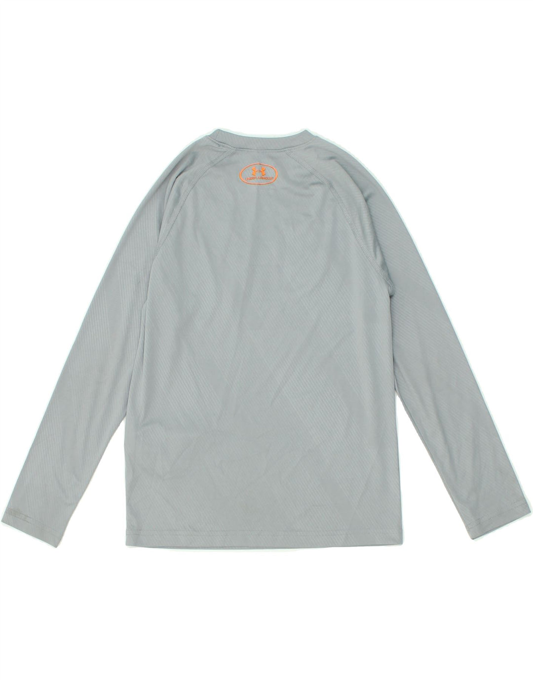 HEAT GEAR Boys Heat Gear Graphic Top Long Sleeve 11-12 Years Small Grey | Vintage Heat Gear | Thrift | Second-Hand Heat Gear | Used Clothing | Messina Hembry 