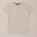 TOMMY HILFIGER Mens T-Shirt Top Small White Cotton