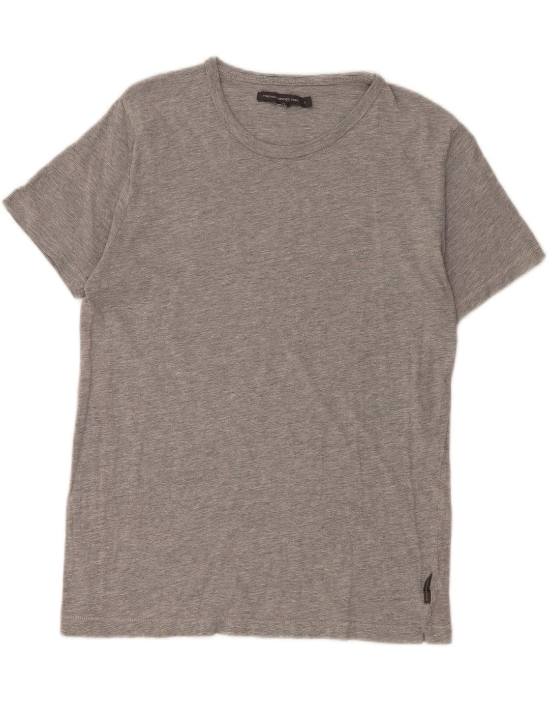 French Connection Womens T-Shirt Top UK 14 Large Grey