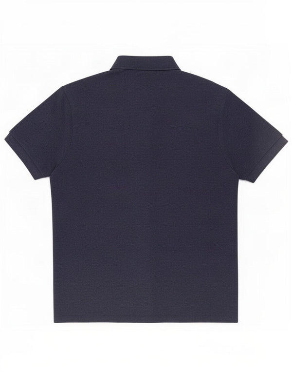 Lacoste Mens Polo Shirt Size 5 Large Navy Blue Cotton