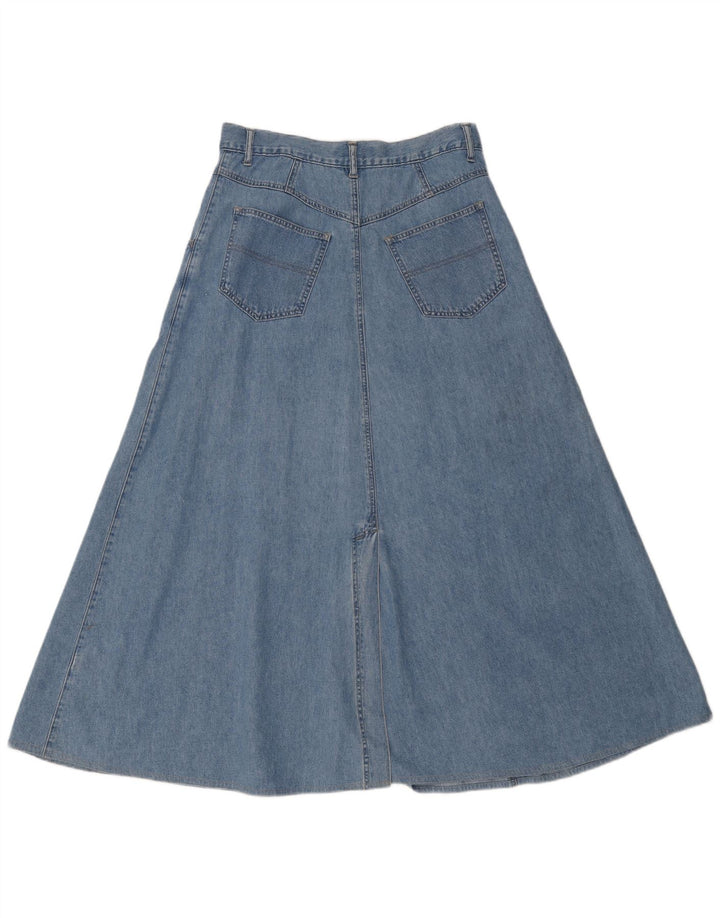Jep's Womens Maxi Denim Skirt IT 42 Medium W32  Blue