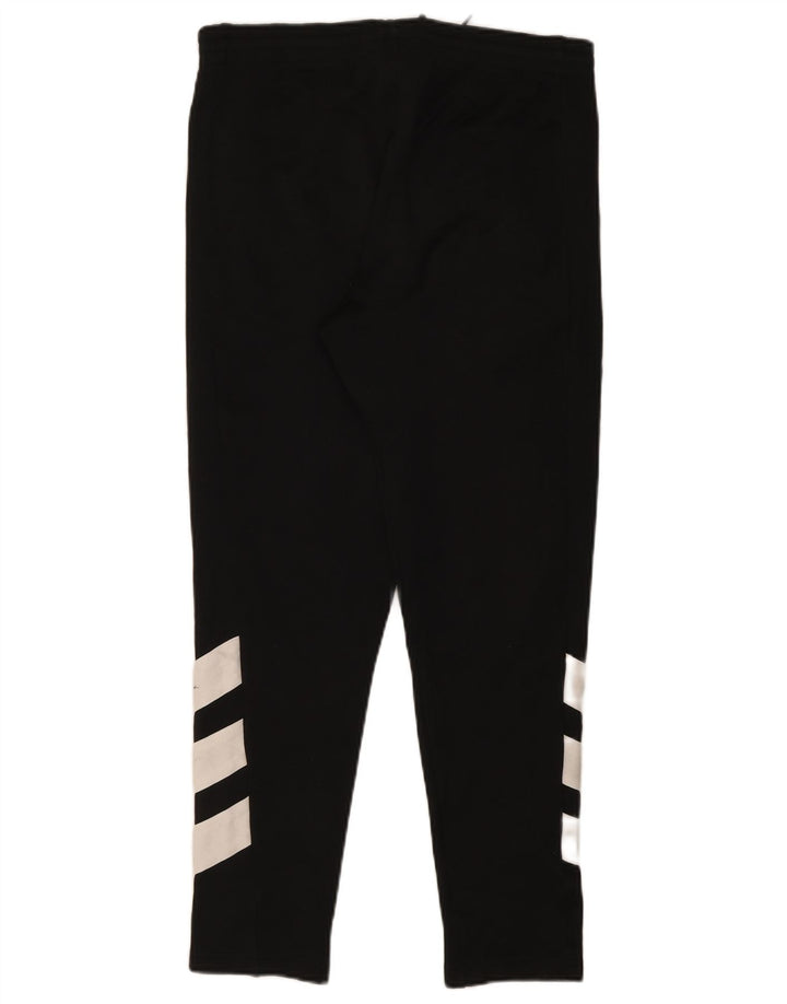 Adidas Mens Graphic Tracksuit Trousers Medium Black Colourblock Polyester