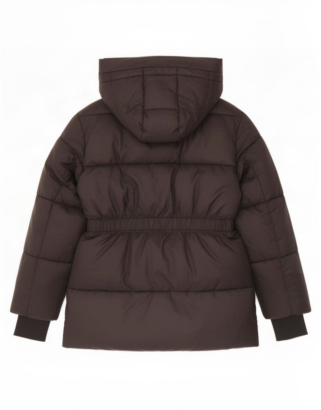 Gap Womens Hooded Oversized Padded Jacket UK 10 Small Black Polyester